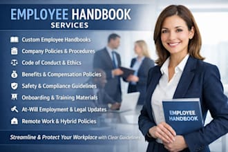 provide an HR template kit including an employee handbook