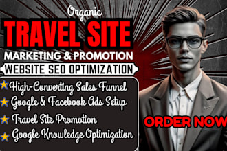 do organic travel site promotion to boost hotel bookings