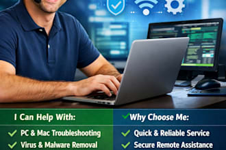 perform remote IT support