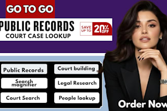 provide fast public records and court case file lookup