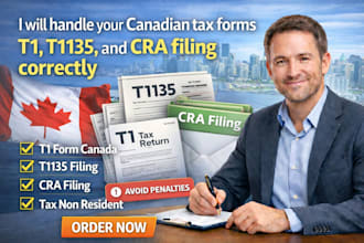 handle your canadian tax forms t1 t1135 and cra filing correctly