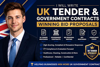write uk tender government contract tender proposal bid proposal tender cleaning