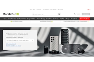 design a shopify electronics and gadget store