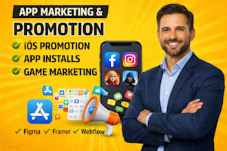 do app marketing , ios android promotion, game installs