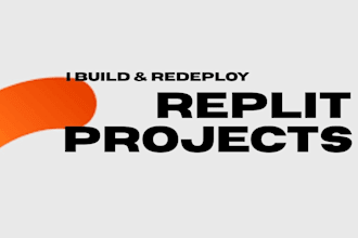 build your project on replit web app, bots, scripts