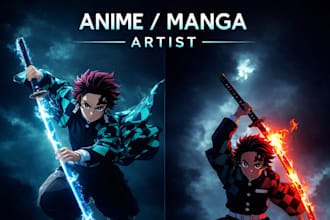 do a anime character