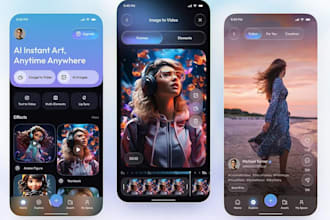 develop ai chat app ai content editing app ai image video generation app