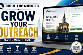 generate church, ministry or faith based outreach leads for growth