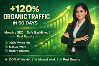 complete on page SEO and monthly backlink building