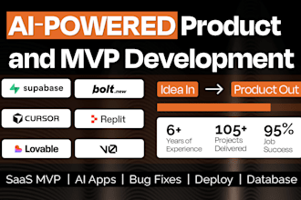 fix and build your vibe coding app, lovable, base44, replit mvp