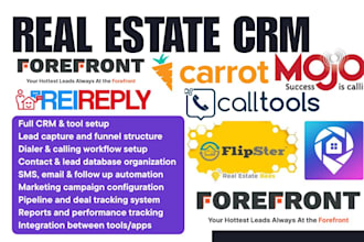 setup forefront rei reply carrot calltools mojo dialer dealmachine flipster crm