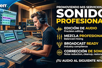 do professional audio mixing and editing