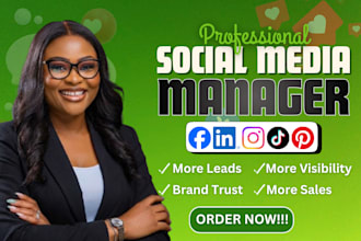 be your social media manager social media marketing manager