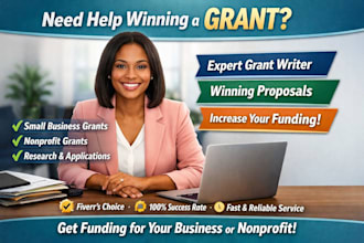 research grants and prepare funding applications