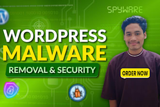 do wordpress malware removal and setup security