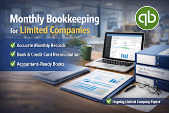 do monthly bookkeeping for limited companies quickbooks