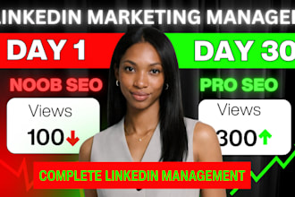 be your linkedin manager marketing content creator b2b sales