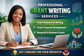 write an education or research grant proposal