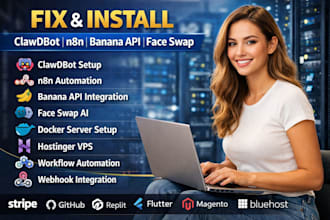 fix build lovable install openclaw readdy ai n8n stripe api hostinger kommo crm