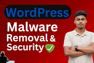 do wordpress malware removal and high security path install