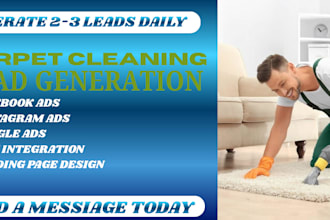 carpet cleaning leads carpet cleaning facebook ads google ads video ads