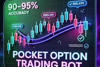 code pocket option automated script, indicator and strategy for options