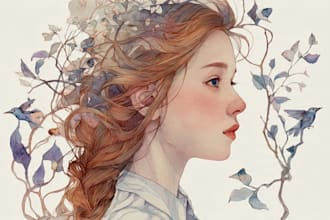 watercolor illustration and watercolor art