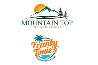 design tour travel resort adventure logo