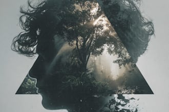 make a cover art for you breakcore or jungle track