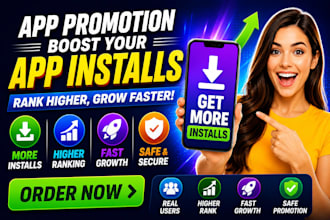 do android app promotion gain app install, mobile app promotion, game marketing