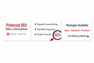 write pinterest SEO titles