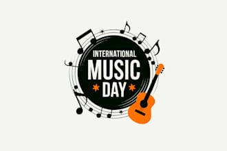 create professional and specially music festival logo design