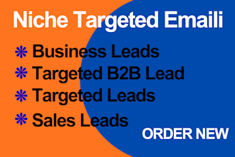 provide niche targeted active email list