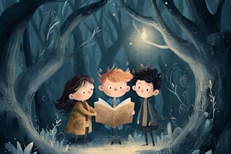 do children book illustration