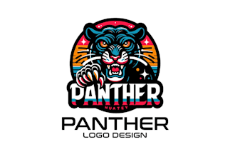 create awesome and gorgeous panther logo design