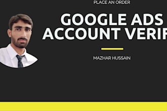 do google ads account verification