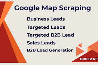 do business, google map scraping b2b data extraction , lead generation