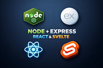 be your hourly node, express, react or svelte developer