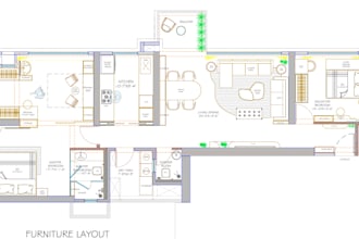 do space planning and design flats