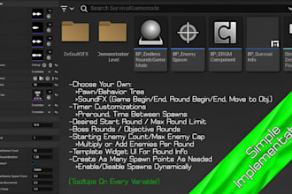 professional build ue5 interactive map and multiplayer systems build
