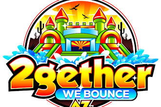 design wonderful bounce house logo for your company