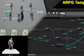 build custom unreal combat ai and unreal engine blueprint games logic