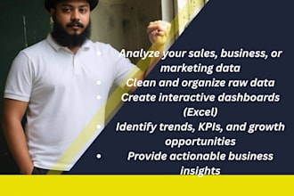 analyze your business and marketing data and create insightful dashboards