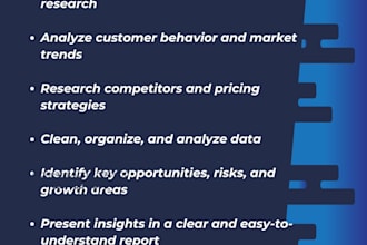 create custom market research reports with actionable insights for smarte
