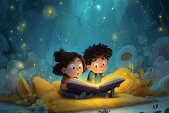 design children story book, child book illustration, picture book illustration