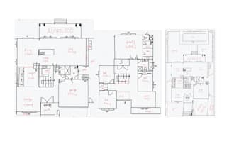 professional 2d colored floor plans with textures