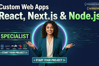 website develop as front end or full stack web developer