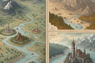do custom vector map illustration, campaign map, city map,