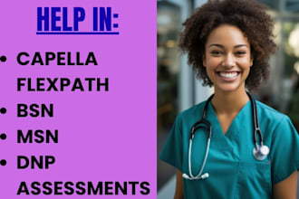handle capella flexpath, msn, bsn, and dnp assessments