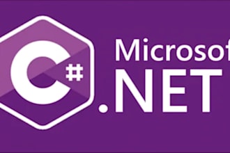 develop dot net core backend, mvc, winforms applications and bug fix